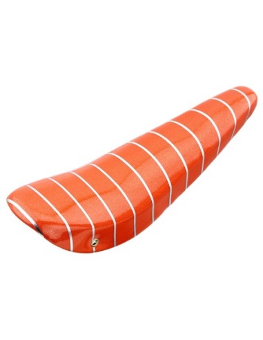 20 Banana Saddle Sparkle/Orange W/Silver Stripe.